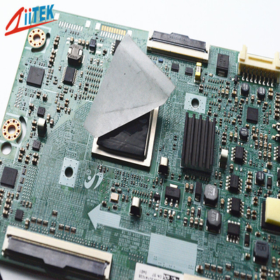 1.5 ακτή 00 W/MK 12±5 θερμικό γέμισμα των κενών σκούρο γκρι για τις ενότητες μνήμης 
