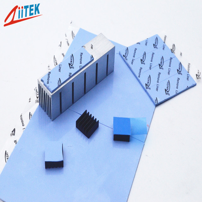 Θερμικό μαξιλάρι Heatsink σιλικόνης λαστιχένιο για τα ακουστικά και τηλεοπτικά συστατικά 