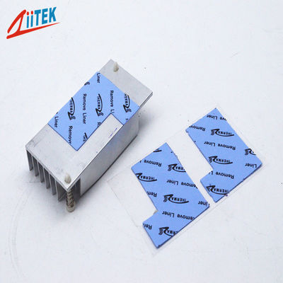 3,0W/Mk Υψηλής απόδοσης Silicone Gap Filler Pad CPU Pad Blue Color για τροφοδοτικό