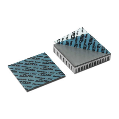 Υψηλής απόδοσης 6.5W θερμοκηλίδες GPU CPU ψύξη Ηλεκτρικά αγωγικά θερμικά πλακάκια σιλικόνης
