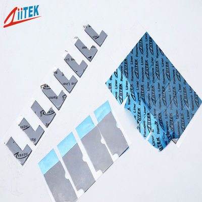 Gpu Laptop Thermal Pad Silicone Pad 2,5g/cm³ Ειδικού Βαρύτητας Θερμομονωμένο Gap Pad για αντοχή σε υψηλές θερμοκρασίες