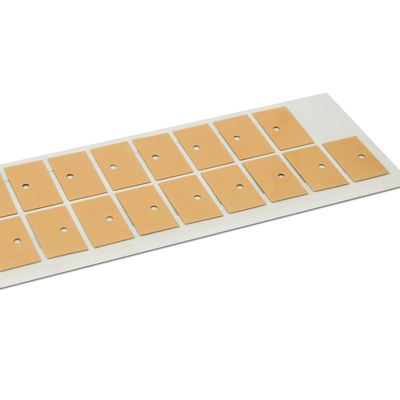 Semiconductor Electrical Insulating Sheet Thermal Conductive Silicone Gasket Sil Pad For IGBT Mosfet