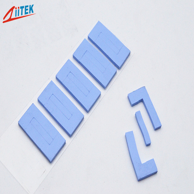 Ultra Soft 1,2W υψηλής θερμοκρασίας ανθεκτικό σε θερμικό μονωτικό μαξιλάρι θερμικού πυριτίου θερμικό μαξιλάρι για βιομηχανικά ηλεκτρονικά προϊόντα