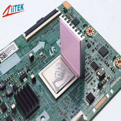 Silicone Thermal Pad Blue Wholesale Silicone Rubber Thermal Insulation Pad Thermal Silicone Pad With Adhesive For 5G Base Stations