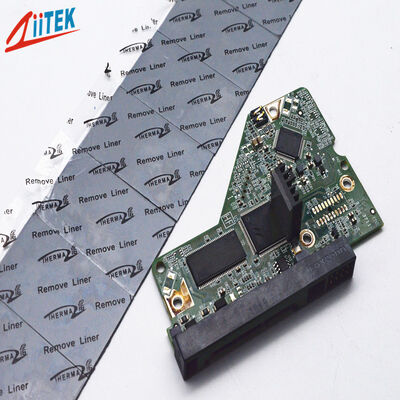 Good Heat Dissipation Ultra Soft 7.5W Silicone Thermal Pad For AI Processors AI Servers