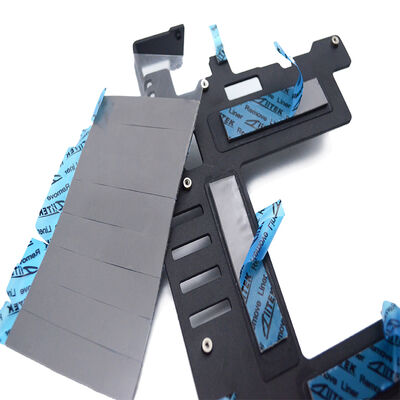 Αυτοκόλλητο γκρι θερμικό αγώγιμο επίθεμα 7,5 W για επεξεργαστές AI Διακομιστές AI Διάχυση θερμότητας