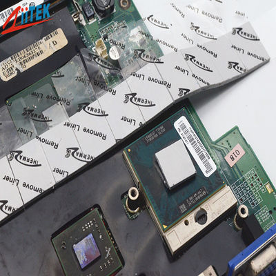 Λεπτογραμμάτιο Θερμικό Γεμτικό 1.5W Θερμικό Pad Σιλικόνης με φυσικά κολλώδες χωρίς να χρειάζεται περαιτέρω επικάλυψη από κόλλα