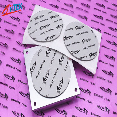 Electronic Industry 2.3 G/CC Silicon Thermal Pad 0.02-0.2mmT for AI Server