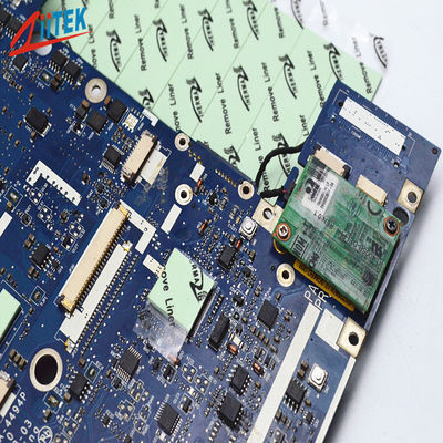 Υψηλής απόδοσης σιλικόνης θέρμανσης μαξιλαριού 1,5W/MK σιλικόνη θερμαινόμενο πλήρωσης για υλικό τηλεπικοινωνιών