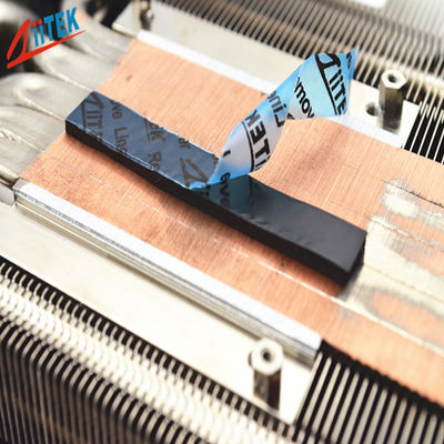 Υψηλή συμπιεστότητα και συμμόρφωση 1,0 mmT με κεραμικό θερμικό επίθεμα σιλικόνης για τροφοδοτικό LED