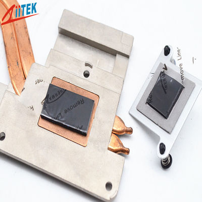 Η εταιρεία της Κίνας παρείχε καλό θερμικό αγώγιμο επίθεμα πλήρωσης θερμικού διακένου CPU 0,5-5,0 mmT θερμότητας διάχυσης