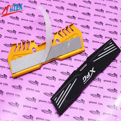 Flame Rating 94 V0 1,5W/MK Thermal Gap Pad 0,25-5,0mmT για δίσκους μαζικής αποθήκευσης υψηλής ταχύτητας