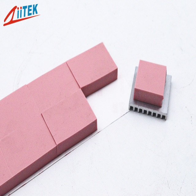 0.25~0.5 Thickness Silicone Thermal Conductive Pad Fiberglass Reinforce Thermal Insulation Sheet For Computer CPU/GPU Cooling
