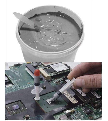 Good Thermal Conductivity Thermal Grease Thermal Paste For Electronic Components Al Server