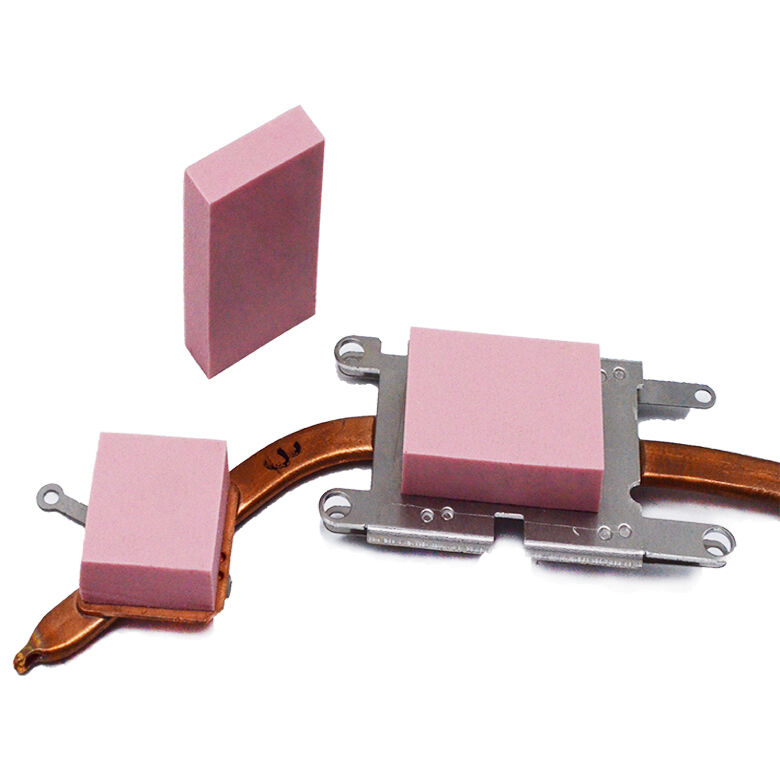 Ροζ 1,5W/MK Silica Thermal/Heat Conductive Pads Μονωτικό φύλλο για ψύξη κάρτας γραφικών Cpu/Gpu