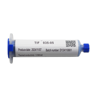 Θερμικά αγωγός θερμικό τζελ 3.5W/mK για κάρτα γραφικών κάρτα γραφικών μνήμης ισχύς σημειωματάριο ψύξη σιλικόνη