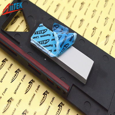 Γκρι λευκό κεραμικό θερμικό επίθεμα σιλικόνης για διακομιστές AI επεξεργαστών AI